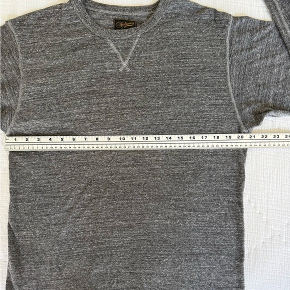 National Athletic Goods Gray Crewneck Sweatshirt 100% Cotton Made in Canada 42 - Picture 6 of 8